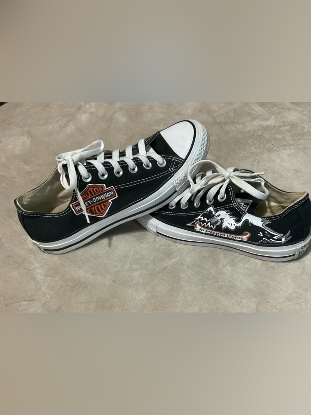 Converse Black & White Low-Top Kids' Sneakers with Graphic Patch